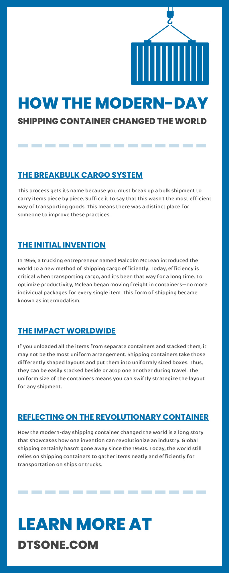 How the Modern-Day Shipping Container Changed the World