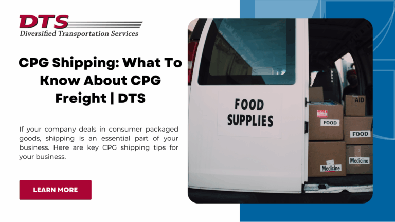 food and medicine supplies in a van